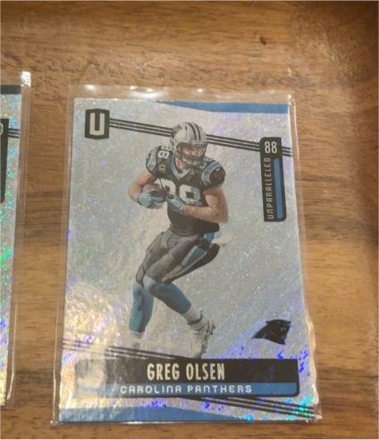 2019 Panini Unparalleled #88 Greg Olsen — front