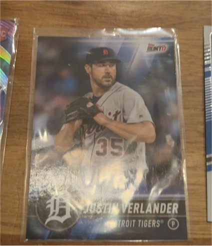 2017 Topps Update #TC-35 Justin Verlander — front