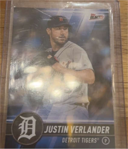 2017 Topps Bunt #136 Justin Verlander — front