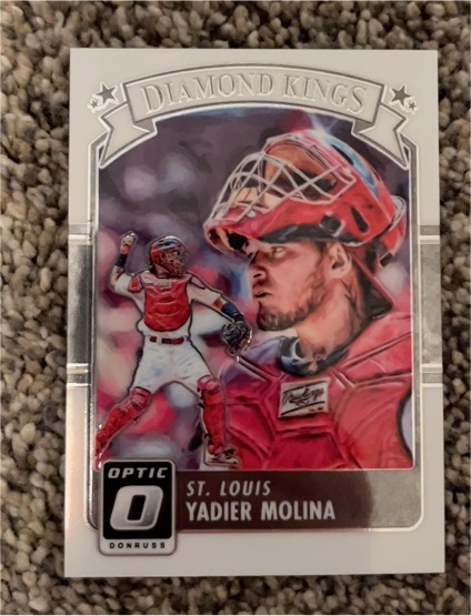 2016 Donruss Optic Diamond Kings #26 Yadier Molina — front