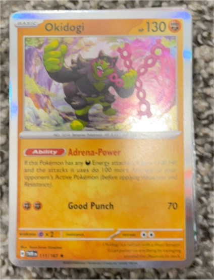 2024 Pokémon SV06 Twilight Masquerade #111 Okidogi — front
