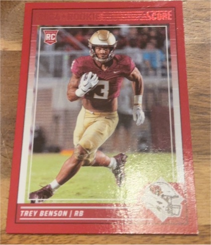 2024 Panini Score #354 Trey Benson — front