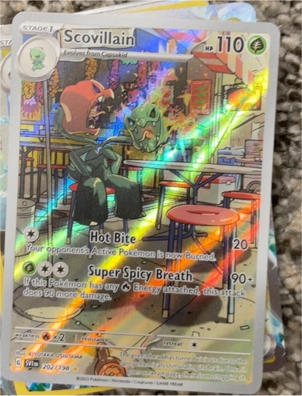 2023 Pokémon Scarlet & Violet #202 Scovillain — front