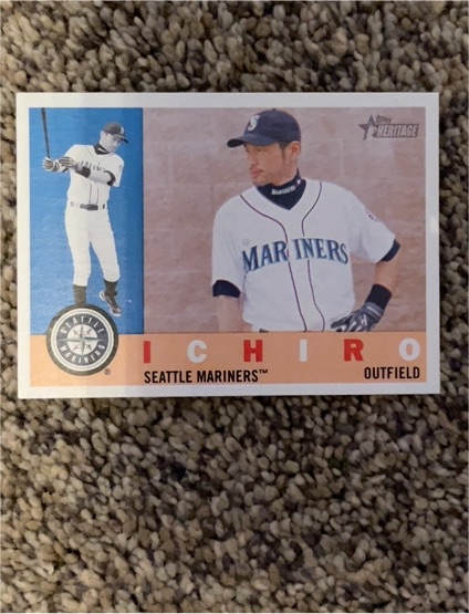 2009 Topps Heritage #326 Ichiro Suzuki — front