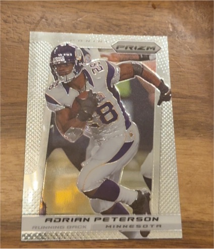 2013 Panini Prizm #124 Adrian Peterson — front