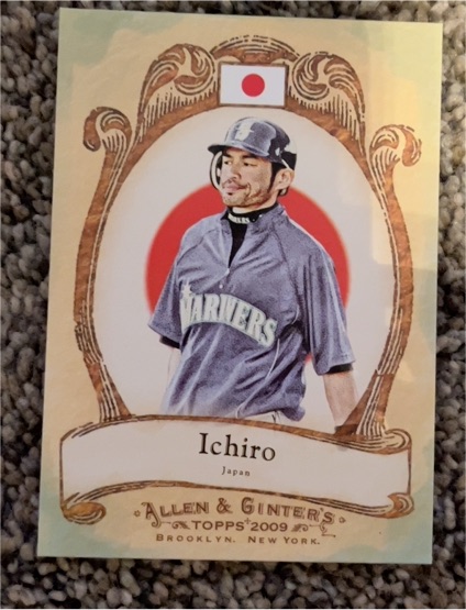 2009 Topps Allen & Ginter National Pride #NP68 Ichiro Suzuki — front