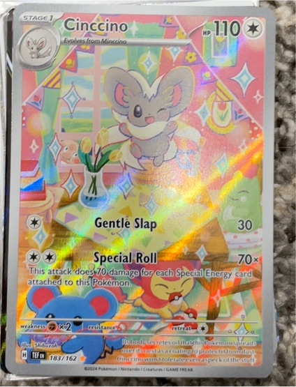 2024 Pokémon #183 Cinccino — front