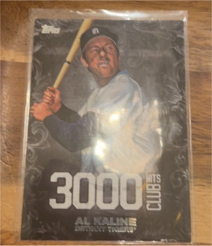 2016 Topps Update #3000H-20 Al Kaline 3000 Hits Club — front