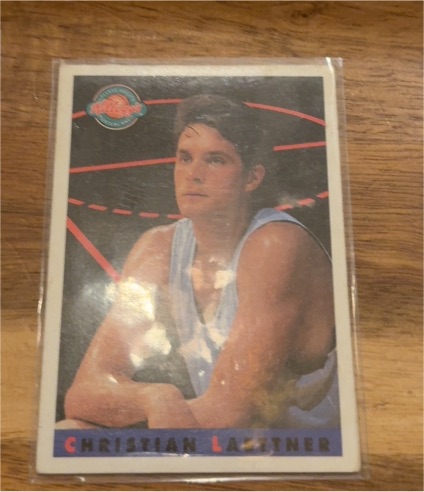 1993 Kellogg's College Greats #3 Christian Laettner — front