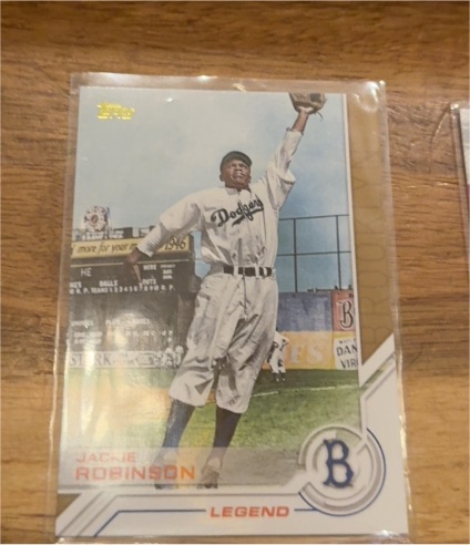 2017 Topps Salute Legend #S-39 Jackie Robinson — front