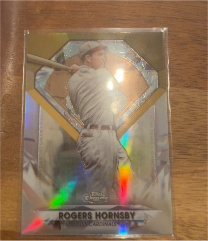 2022 Topps Chrome Update #DGC-72 Rogers Hornsby — front
