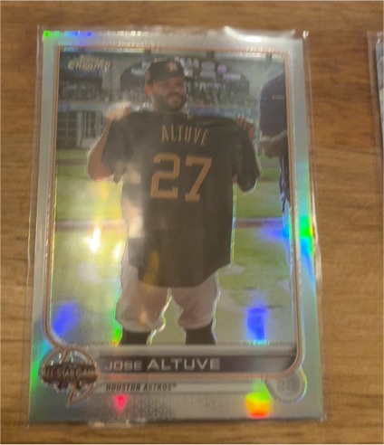 2022 Topps Chrome Update #ASGC-9 Jose Altuve — front