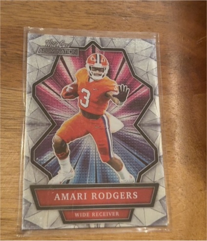 2021 Wild Card Alumination #ABC-45 Amari Rodgers — front