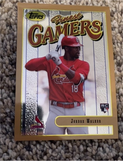 2023 Topps Finest Flashbacks #84 Jordan Walker — front