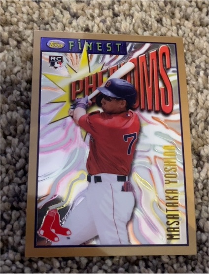 2023 Topps Finest Flashbacks Phenoms #55 Masataka Yoshida — front