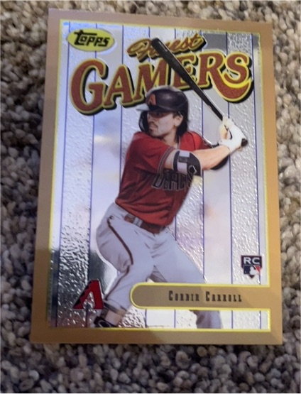2023 Topps Finest Flashbacks Gamers #14 Corbin Carroll — front