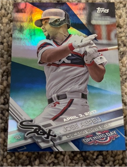 2017 Topps Opening Day #130 Jose Abreu — front