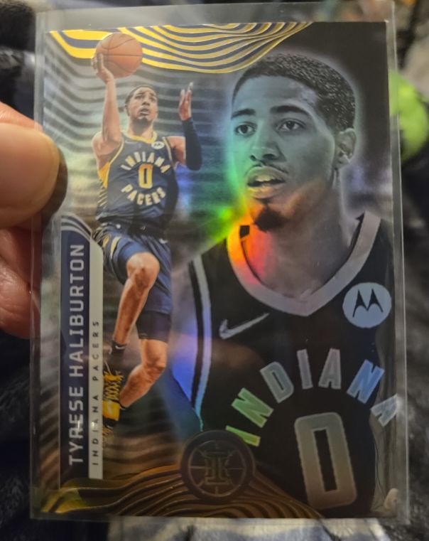2021-22 Panini Illusions #46 Tyrese Haliburton — front