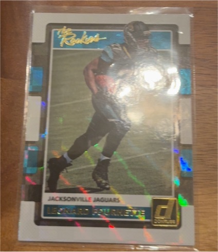 2017 Panini Donruss The Rookies #2 Leonard Fournette — front
