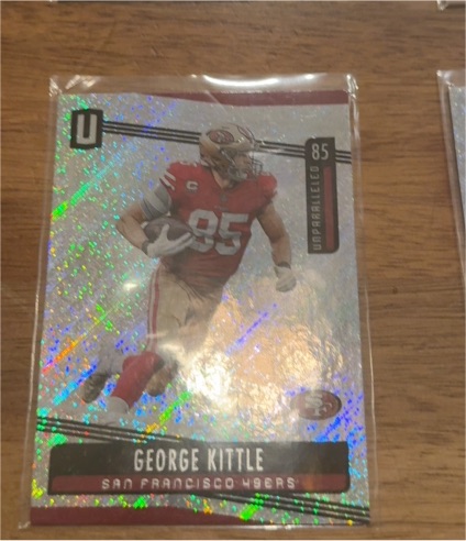 2019 Panini Unparalleled #160 George Kittle — front