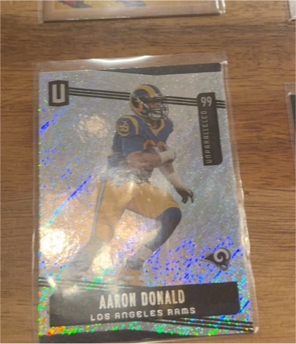 2019 Panini Unparalleled #172 Aaron Donald — front
