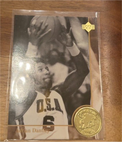 1994 Upper Deck USA #88 Adrian Dantley — front