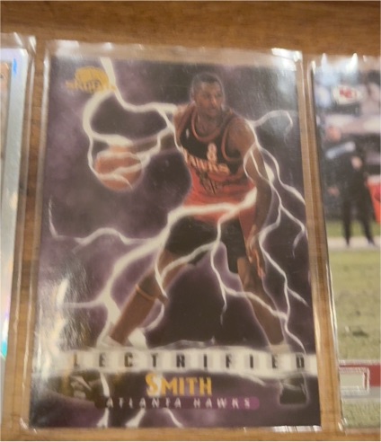 1995-96 SkyBox Premium #277 Steve Smith — front
