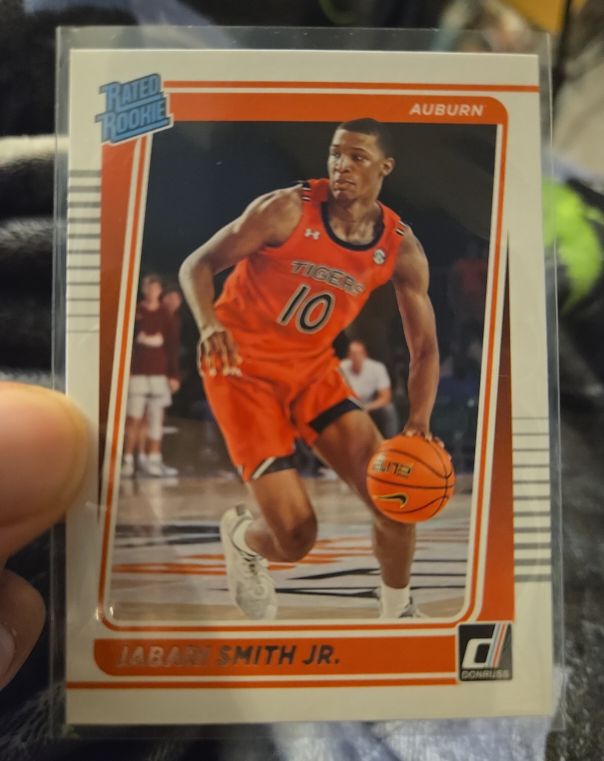 2022 Panini Chronicles Donruss Rated Rookie #9 Jabari Smith Jr. — front