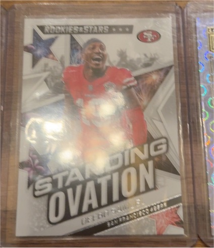 2022 Panini Rookies & Stars #SO-7 Deebo Samuel Standing Ovation — front
