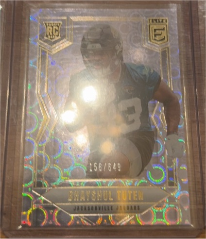 2025 Panini Mosaic #385 Bhayshul Tuten — front