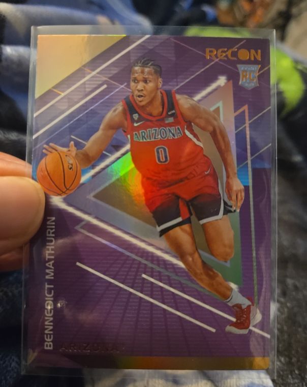 2022 Panini Chronicles Draft Picks Recon #3 Bennedict Mathurin — front