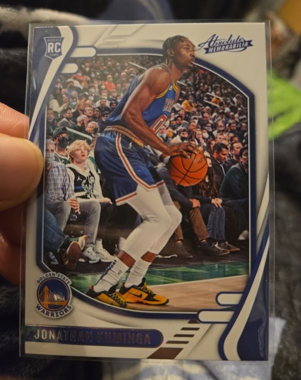 2021-22 Panini Chronicles Absolute #223 Jonathan Kuminga Rookie Card — front