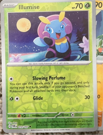 2024 Pokémon Scarlet & Violet Twilight Masquerade #010 Illumise — front
