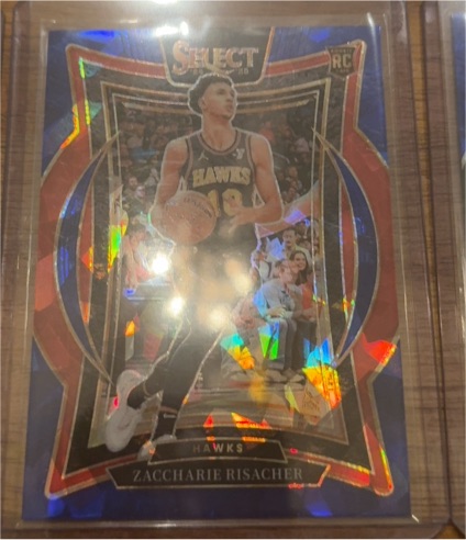 2024 Panini Select #86 Zaccharie Risacher — front