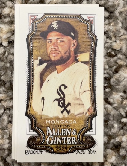 2024 Topps Allen & Ginter #61 Yoan Moncada — front