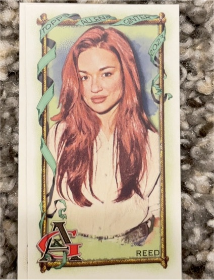 2023 Topps Allen and Ginter #283 Crystal Reed — front