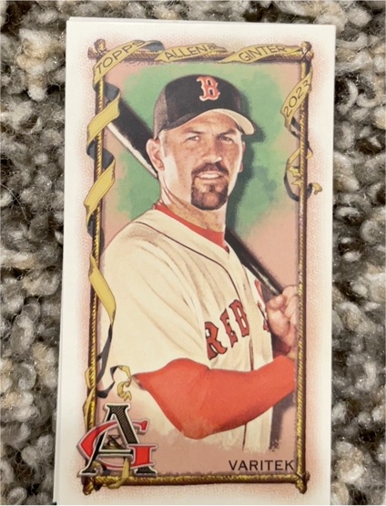 2023 Topps Allen & Ginter Mini #311 Jason Varitek — front