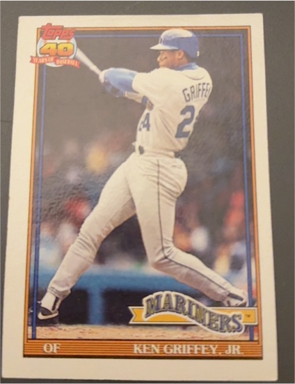 1991 Topps #790 Ken Griffey Jr. — front