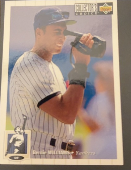 1994 Upper Deck Collector's Choice #298 Bernie Williams — front
