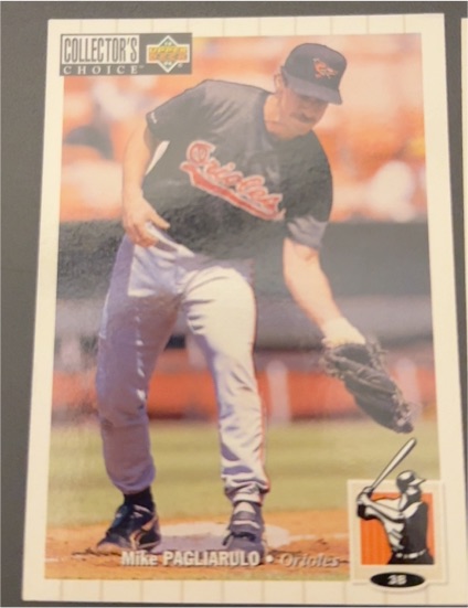 1994 Upper Deck Collector's Choice #224 Mike Pagliarulo — front