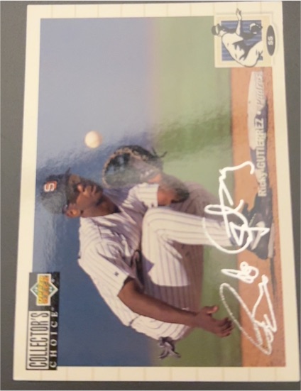 1994 Upper Deck Collector's Choice #119 Ricky Gutierrez — front