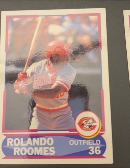 1989 Score #36 Rolando Roomes — front