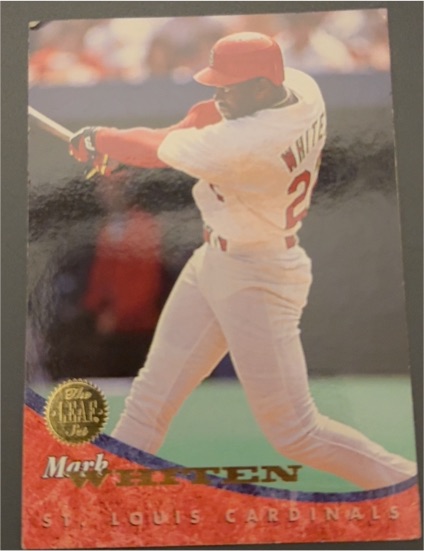 1994 Leaf #29 Mark Whiten — front