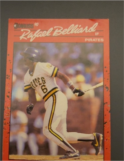 1990 Donruss #252 Rafael Belliard — front