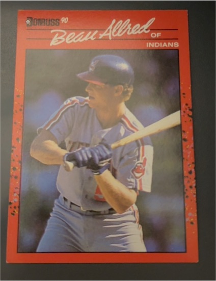 1990 Donruss #691 Beau Allred — front