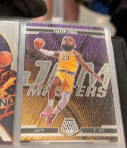 2024-25 Panini Mosaic Jam Masters #16 LeBron James — front