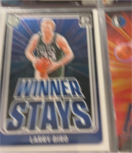 2024-25 Panini Donruss Optic #19 Larry Bird Winner Stays — front