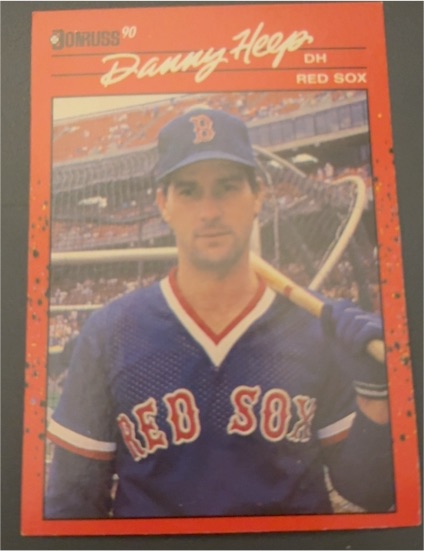 1990 Donruss #358 Danny Heep — front