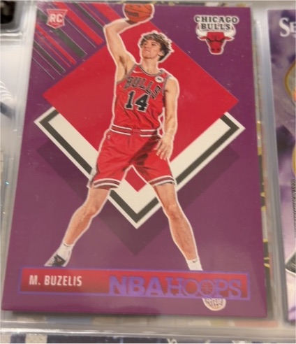 2024-25 Panini NBA Hoops Tribute #295 Matas Buzelis — front