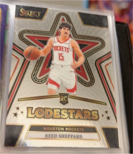 2024-25 Panini Select Lodestars #15 Reed Sheppard — front